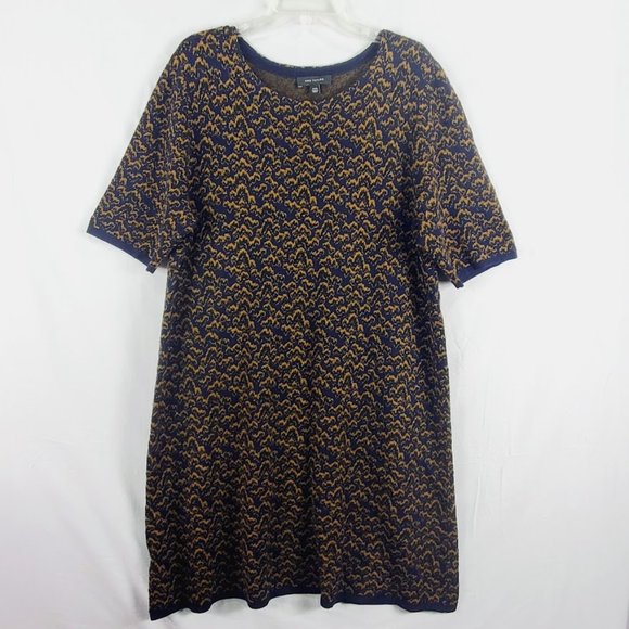 Ann Taylor Dresses & Skirts - Ann Taylor A Line Sweater Dress Size XXL Short Sleeve Fall Winter